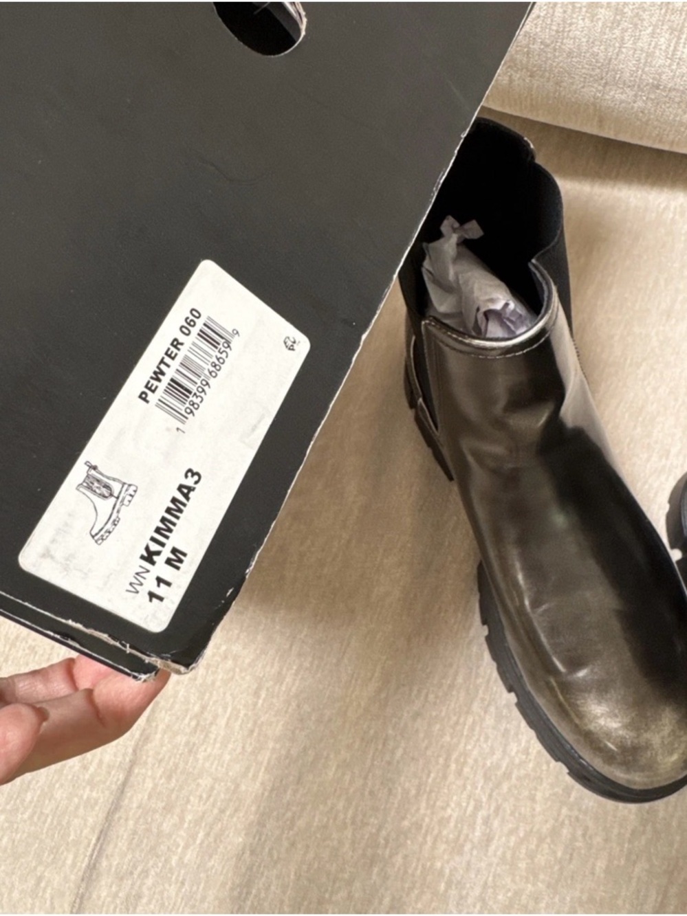 Nine West Chunky Booties New Size 11 - Picture 2 of 9